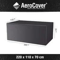 AeroCover tuintafelhoes 220x110x70cm - afbeelding 1