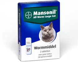 All worm cat large ellisoid 2 tabl