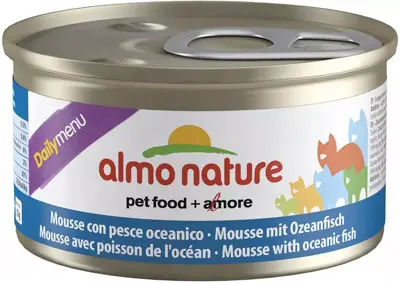 Almo Nature Daily Mousse Oceaanvis 85 g – Kattenvoer