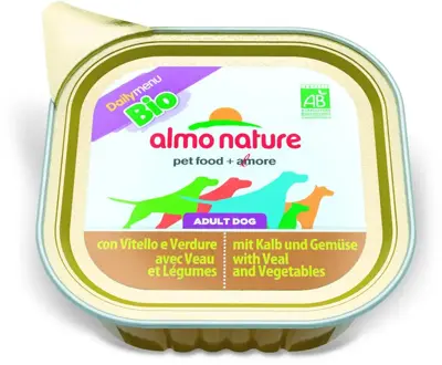 Almo Nature Dailymenu Bio Dog kalf & groenten 100g