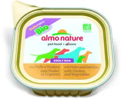 Almo Nature Dailymenu Bio Dog kip & groenten 100g kopen?