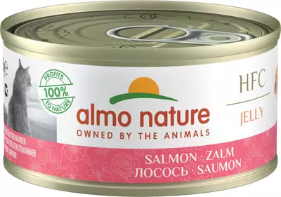 almo nature hfc cat jelly zalm 70 gr - afbeelding 1