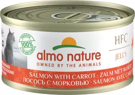 almo nature hfc cat jelly zalm&wortel 70 gr kopen?