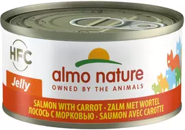 almo nature hfc cat jelly zalm&wortel 70 gr - afbeelding 2