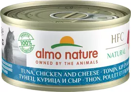 almo nature hfc cat tonijn&kip&kaas 70 gr - afbeelding 1