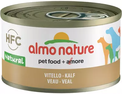almo nature hfc dog kalfsvlees 95 gr