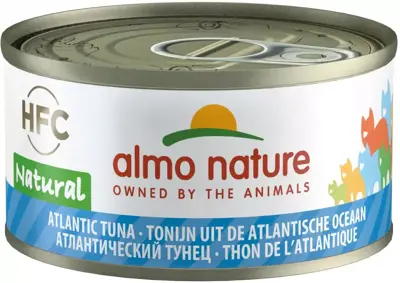 Almo Nature HFC Natural Kattenvoer – Atlantische Tonijn 70 g - afbeelding 2