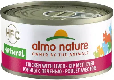 Almo Nature HFC Natural kattenvoer kip & lever 70g - afbeelding 2
