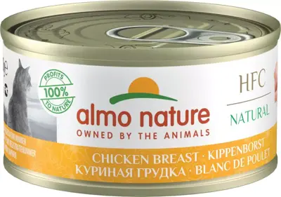 Almo Nature HFC Natural kattenvoer kippenborst 70g - afbeelding 1