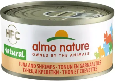 Almo Nature HFC Natural kattenvoer tonijn & garnaal 70g - afbeelding 2