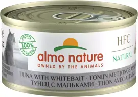 Almo Nature HFC Natural kattenvoer tonijn & jonge ansjovis 70g - afbeelding 1
