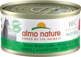 Almo Nature HFC Natural kattenvoer tonijn & mais 70g - afbeelding 1
