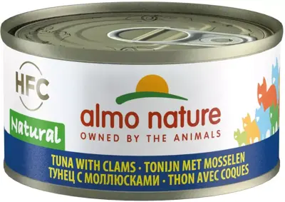 Almo Nature HFC Natural kattenvoer tonijn & mosselen 70g - afbeelding 2