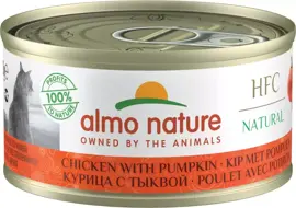 Almo Nature HFC Natural Kip & Pompoen – Natvoer 70g - afbeelding 1