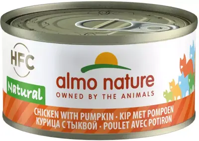 Almo Nature HFC Natural Kip & Pompoen – Natvoer 70g - afbeelding 2