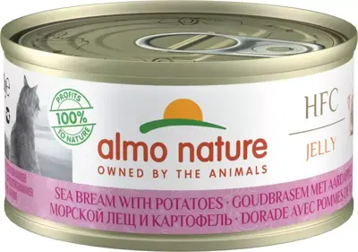 Almo Nature HFC Natural Light zeebrasem & aardappel 70g - afbeelding 1