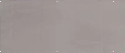 Ambiance balkondoek polyester 76x445cm zand - afbeelding 1