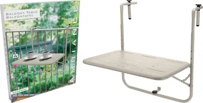 Ambiance balkontafel  60x43cm beige - afbeelding 3