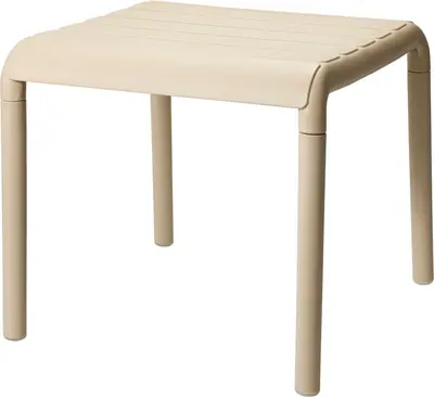 Ambiance bijzettafel  45x45x41cm beige