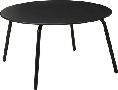 Ambiance bijzettafel  70x40cm zwart