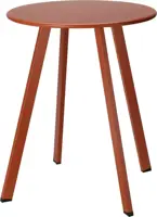 Ambiance bijzettafel rond 40x49cm terra kopen?