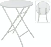Ambiance bistrotafel vouwbaar mesh 60x72cm off white kopen?