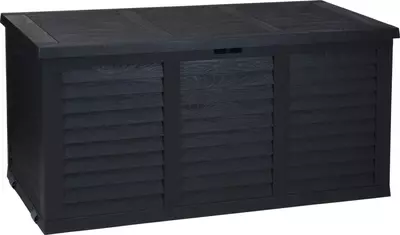 Ambiance kussenbox 120x52x58cm zwart