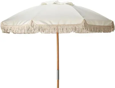 Ambiance stokparasol 180cm crème