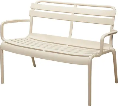 Ambiance tuinbank  62cm beige - afbeelding 1