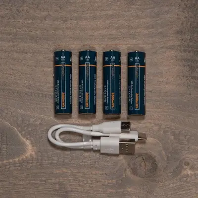 Anna's Collection 4-pack USB-oplaadbare AA batterijen 2600 mAh - afbeelding 2