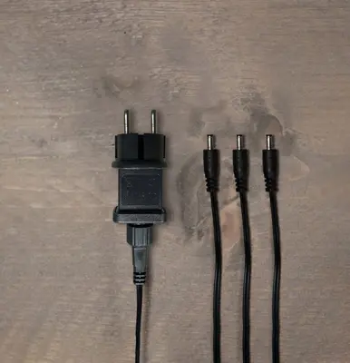Anna's Collection adapter met 3 DC stekkers 4,5 V, 4 m