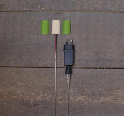 Anna's Collection batterij adapter met trafo 4,5v - afbeelding 2
