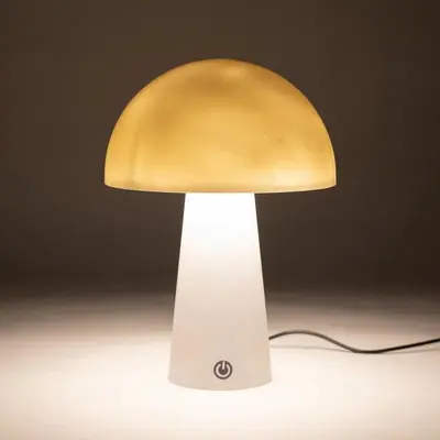 Anna's Collection draadloze ronde lamp 15 x 21cm, wit
