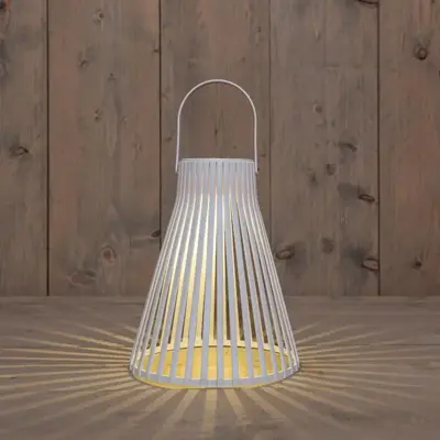 Anna's Collection Hanglamp solar 20 x 20 x 24 cm wit