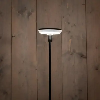 Anna's Collection Lamp solar bewegend led warm wit 76x9.6cm zwart