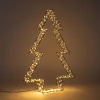 Anna's Collection LED 3D boom 540 lampjes metaal 56 x 7cm, classic warm - afbeelding 2
