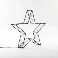 Anna's Collection LED 3D ster 300 lampjes metaal Ø 36cm, classic warm - afbeelding 1