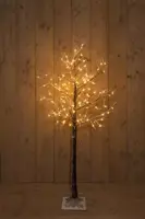 Anna's Collection LED berkenboom 140 lampjes bruin, 160cm, classic - afbeelding 2