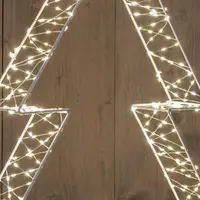 Anna's Collection LED boom 3D 540 lampjes wit 7 x 56cm, warm wit - afbeelding 2