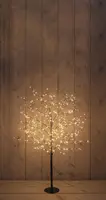 Anna's Collection LED boom 600 flitsende lampjes zwart, 120cm, classic warm - afbeelding 5