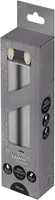 Anna's Collection LED dinerkaars flame effect rustiek 18 cm wit 2 stuks kopen?