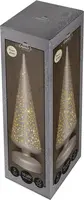Anna's Collection LED glazen boom kosmos beige Ø 9 x 30cm, warm wit kopen?