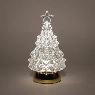 Anna's Collection LED glitterwater boom 23,5 x 12,5cm - afbeelding 2
