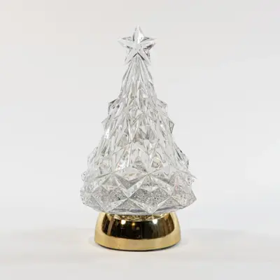 Anna's Collection LED glitterwater boom 23,5 x 12,5cm - afbeelding 3
