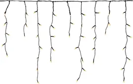 Anna's Collection LED Icicle lights flash 360 lampjes 720 x 60cm, classic warm - afbeelding 1