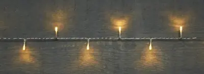 Anna's Collection LED kerstverlichting 180 lampjes transparant snoer 13,5m, warm wit - afbeelding 2