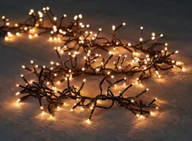 Anna's Collection LED kerstverlichting cluster 1536 lampjes 9m, classic warm - afbeelding 4