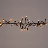 Anna's Collection LED kerstverlichting cluster 192 lampjes 1,2m, classic warm - afbeelding 3