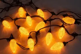 Anna's Collection LED kerstverlichting Connect de luxe kristal 20 lampjes 10m, classic warm - afbeelding 3