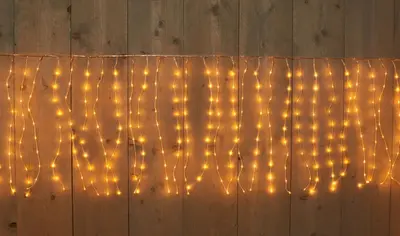 Anna's Collection LED kerstverlichting gordijn 1000 lampjes 500 x 50cm - afbeelding 2